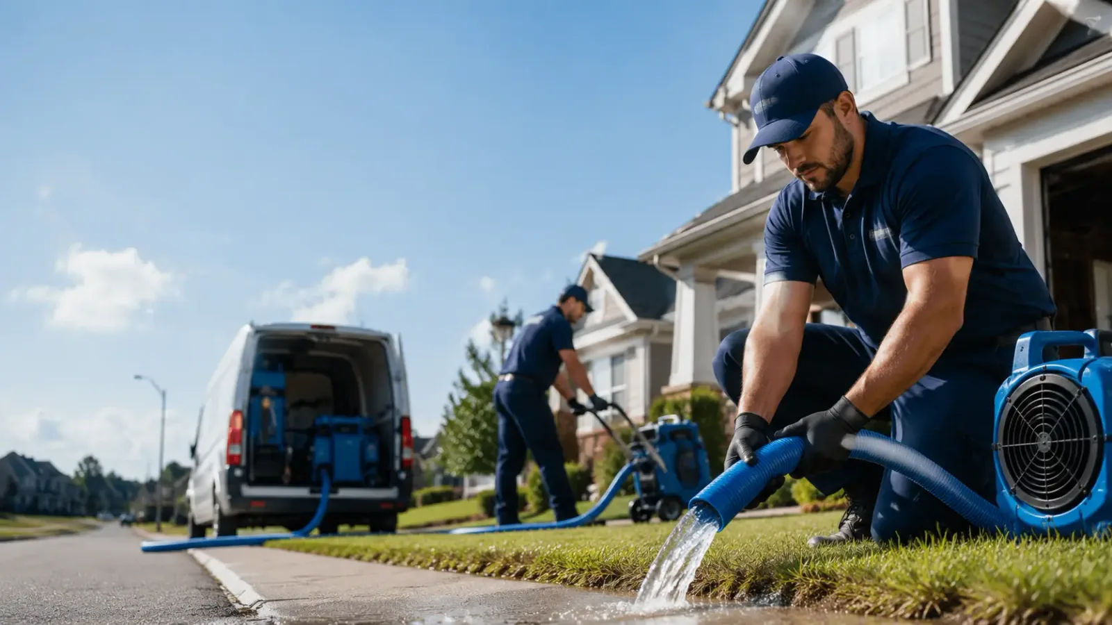 Flood Damage Restoration in Leck Kill, PA